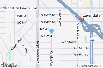 Map image of the property - 4641 W 162nd St
