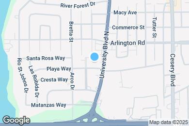 Map image of the property - 5555 Playa Way