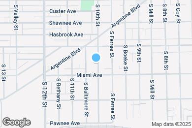 Map image of the property - 828 S 10th St