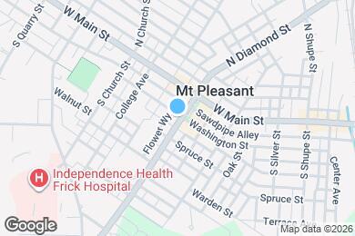 Map image of the property - 501 Washington St