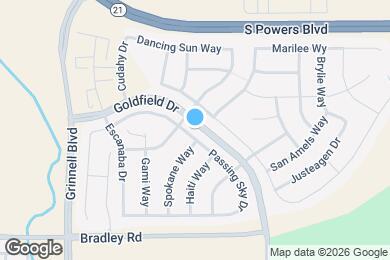 Map image of the property - 6531 Passing Sky Dr