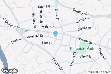 Map image of the property - 19 Town Hill St