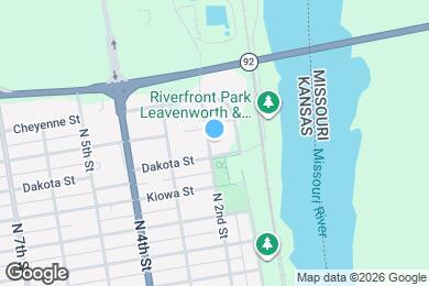 Map image of the property - Riverfront Apartments -