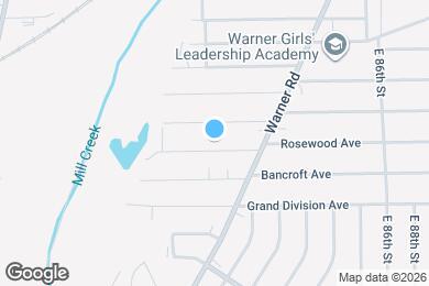 Map image of the property - 7815 Rosewood Ave