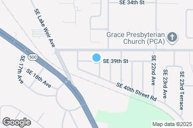 Map image of the property - 3950 SE 19th Ave