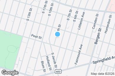 Map image of the property - 402 S 8th St