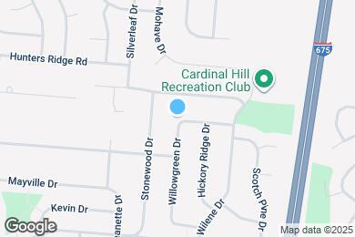 Map image of the property - 4444 Franklin Ridge Dr
