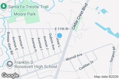 Map image of the property - 410 Avenue L