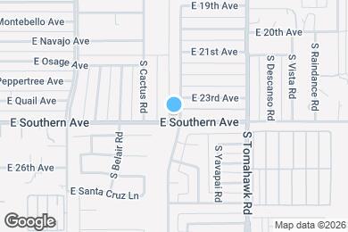 Map image of the property - 2390 S Mariposa Rd