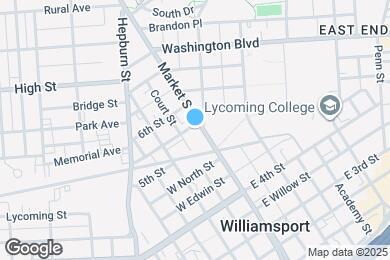 Map image of the property - 519 Market St