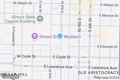 Map image of the property - Lincoln Tower Apartments