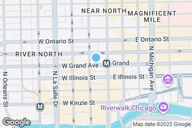 Map image of the property - 12 W Grand Ave