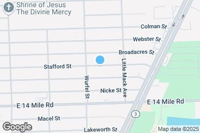 Map image of the property - 20454 Stafford St