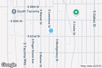 Map image of the property - 6043 S Lawrence St