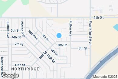 Map image of the property - 6104 7th Dr