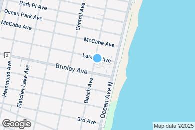 Map image of the property - 606 Beach Ave