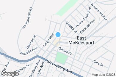 Map image of the property - 1005 Broadway St