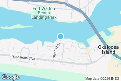 Map image of the property - 333 Bluefish Dr
