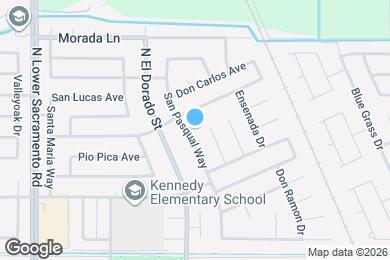 Map image of the property - Unit 8922 San Pasqual way