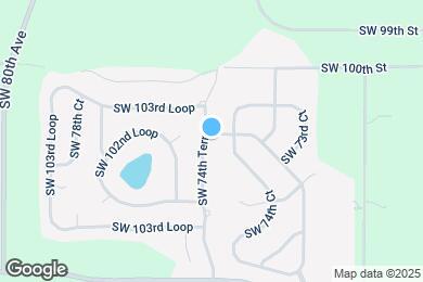 Map image of the property - 10131 SW 74th Terrace