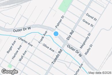 Map image of the property - 24920 W Outer Dr