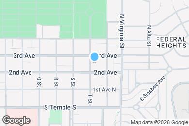 Map image of the property - 124 T St