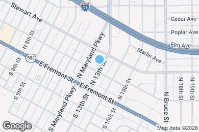 Map image of the property - 205 N 13th St