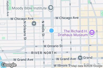 Map image of the property - 688 N LaSalle St