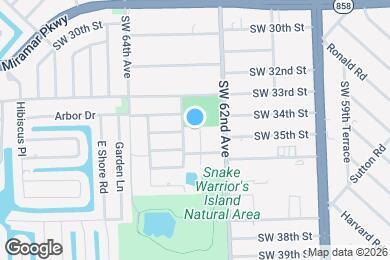 Map image of the property - 3435 SW 62nd Way