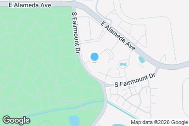 Map image of the property - 8600 E Alameda Ave