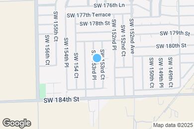 Map image of the property - 18133 SW 153rd Pl