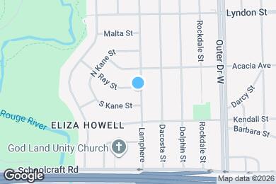 Map image of the property - 22401 Ray St