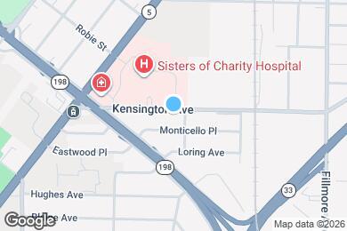 Map image of the property - 125 Kensington Ave