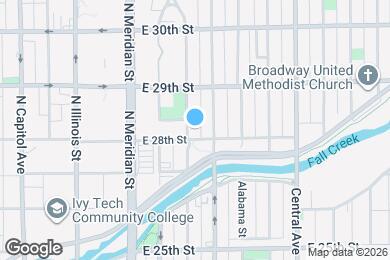 Map image of the property - 2801 N Talbott St