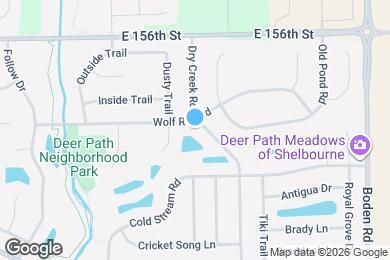 Map image of the property - 15397 Dry Creek Rd
