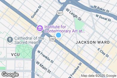 Map image of the property - 404 W Broad St