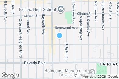 Map image of the property - 429 N Orange Grove Ave