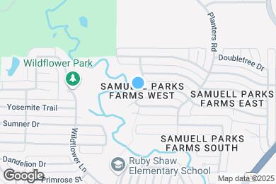 Map image of the property - 1033 Garden Trail