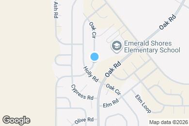 Map image of the property - 216 Oak Cir