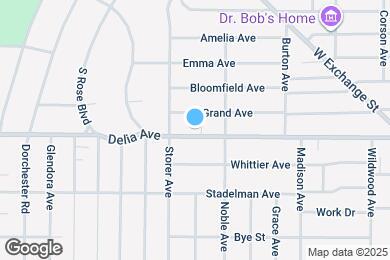 Map image of the property - 1085 Delia Ave