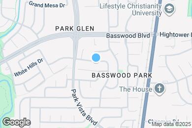 Map image of the property - 5504 Big Bend Dr