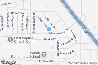 Map image of the property - 3308 Meadowview Dr
