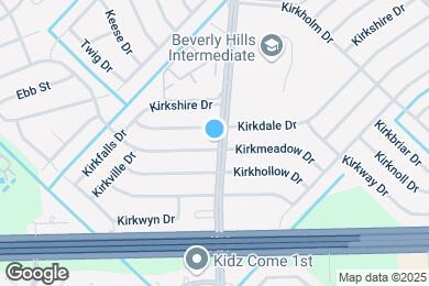 Map image of the property - 11535 Kirkmeadow Dr