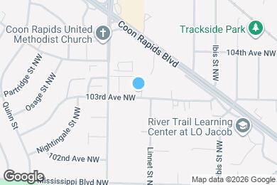 Map image of the property - 1921 103rd Ave NW