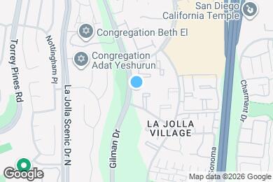 Map image of the property - 8521 Villa La Jolla Dr