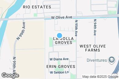 Map image of the property - 9593 W Alice Ave