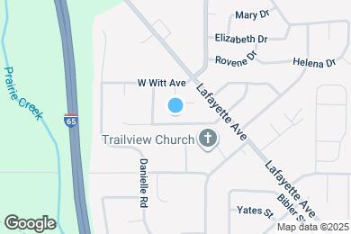Map image of the property - 1630 Jaques Dr