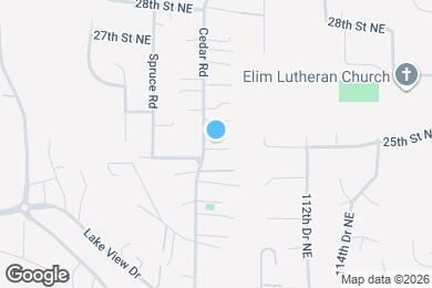 Map image of the property - 2411 Cedar Rd