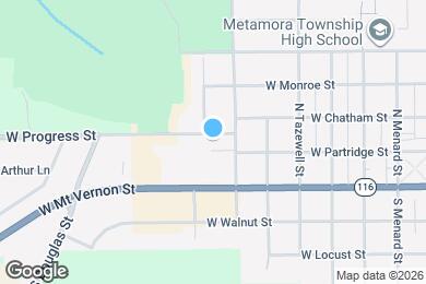 Map image of the property - 617 W Partridge St