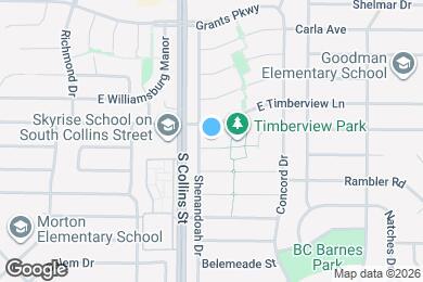 Map image of the property - 903 Cypress Ct